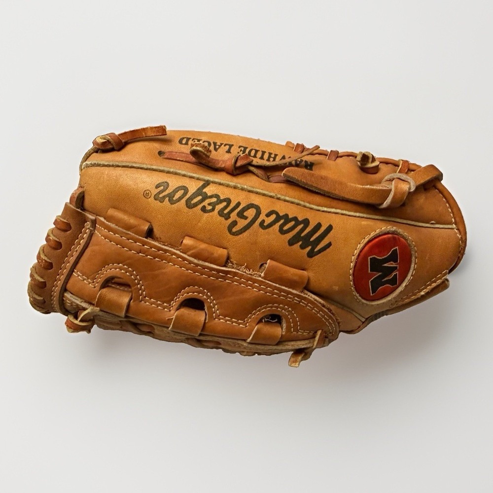 MacGregor Big Mac ProLock Full Grain Steerhide Leather Glove Brown Left